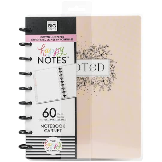 The Classic Happy Notes&#x2122; Noted Floral Notebook